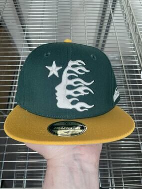 Hellstar Baseball Fitted Hat Green